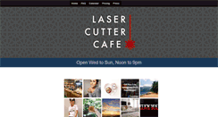 Desktop Screenshot of lasercuttercafe.com